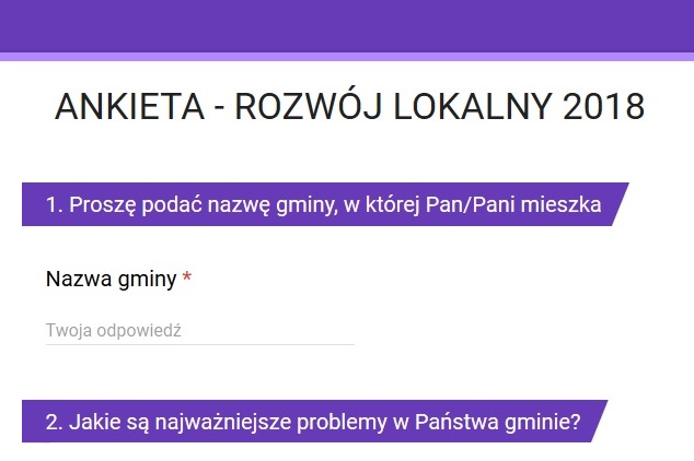 Dalyvauti apklausoje ir plėtojant vietos 2018