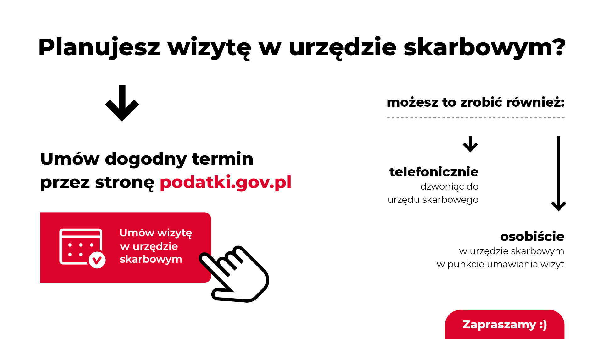 Umów wizytę w urzędzie skarbowym - ruszyła nowa usługa KAS