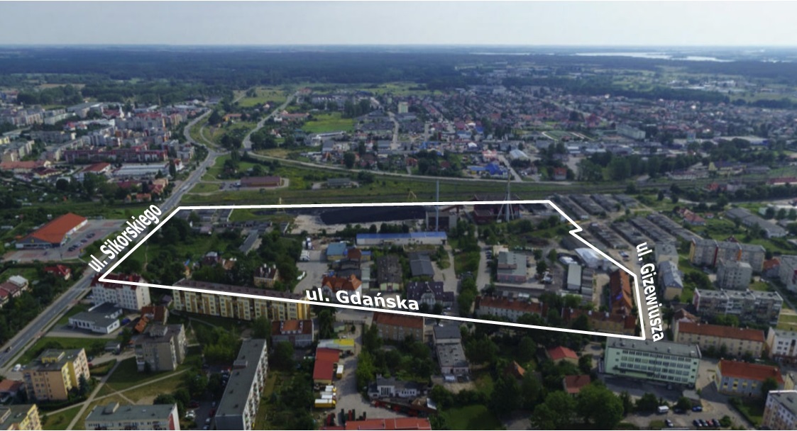 Vieša diskusija dėl vietinio zonavimo plano projekto pavadinimu "Ełk-Sikorski, Gdanskas"