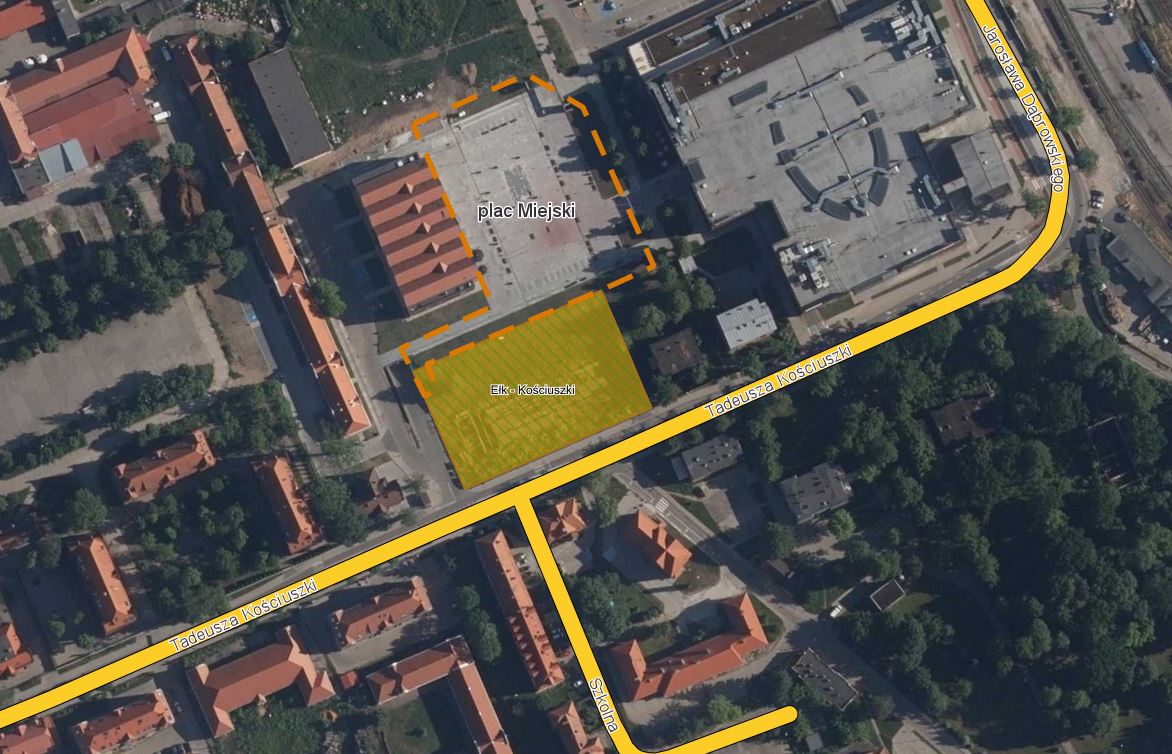 Vietos teritorijų planavimo plano projekto "Ełk – Kościuszki" viešas patikrinimas