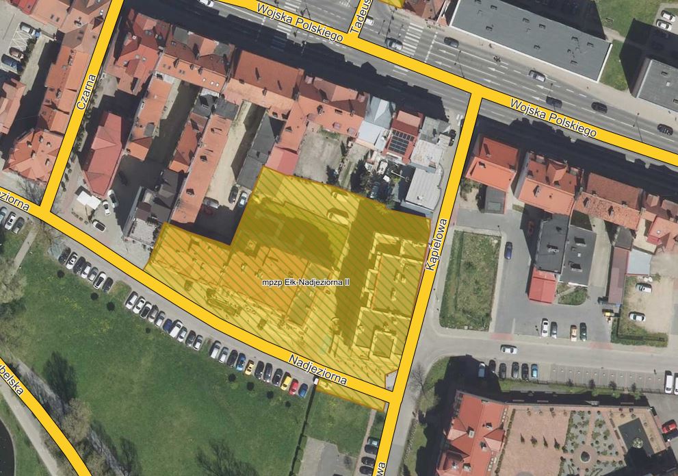 Vietos erdvinės plėtros plano "Ełk-Nadjeziorna II" rengimo pradžia