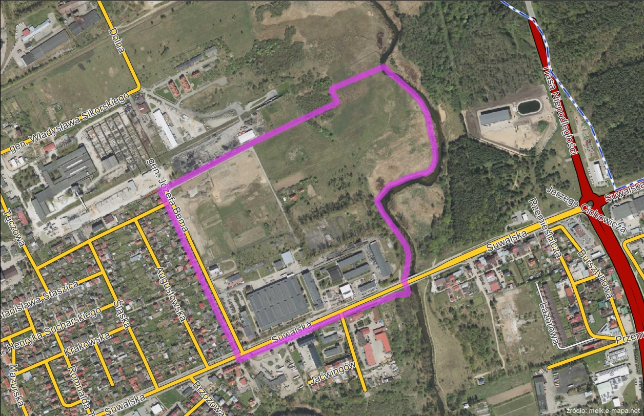 Wyłożenie do publicznego wglądu projektu miejscowego planu zagospodarowania przestrzennego zwanego "Ełk- Bema"