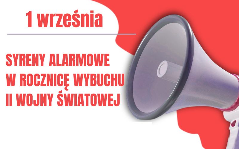 Syreny alarmowe w mieście