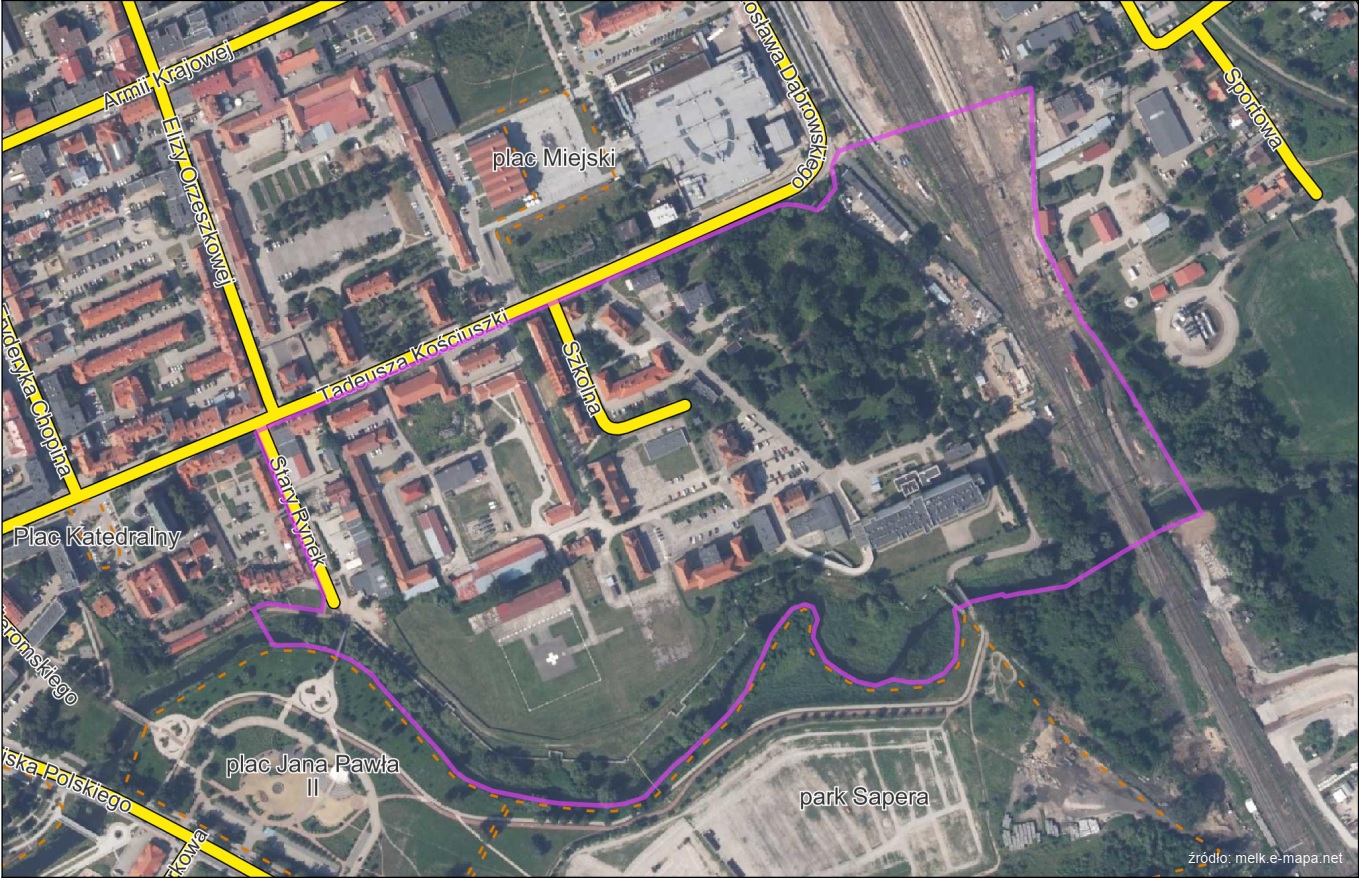 Ripresentazione della bozza del piano di sviluppo territoriale locale denominato "Ełk - Szkolna" per la consultazione pubblica