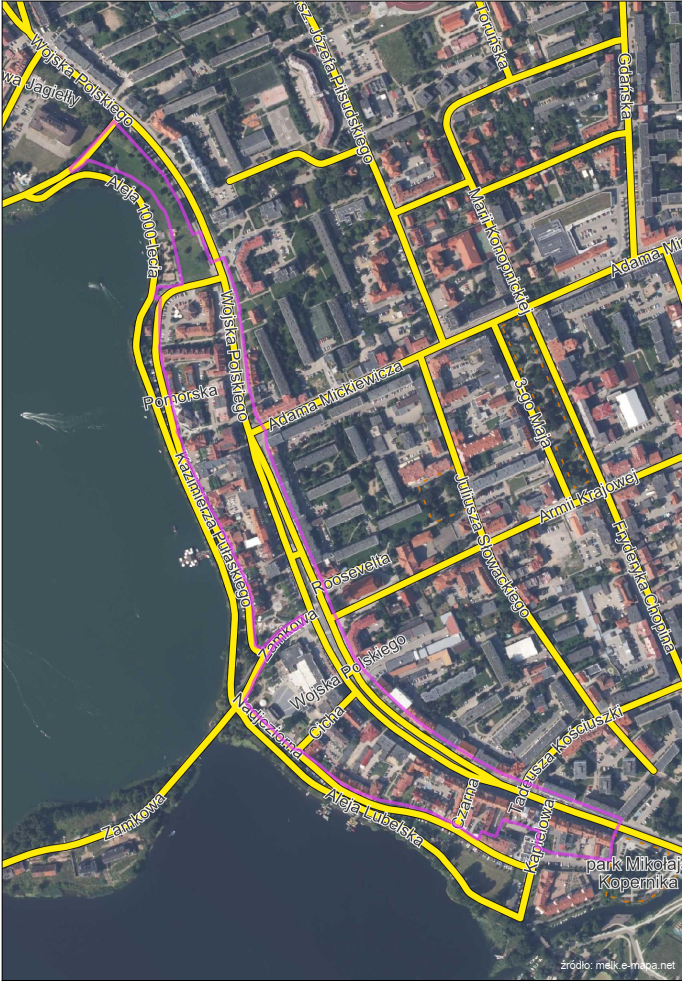 Ponowne wyłożenie do publicznego wglądu projektu miejscowego planu zagospodarowania przestrzennego "Ełk - Promenada"