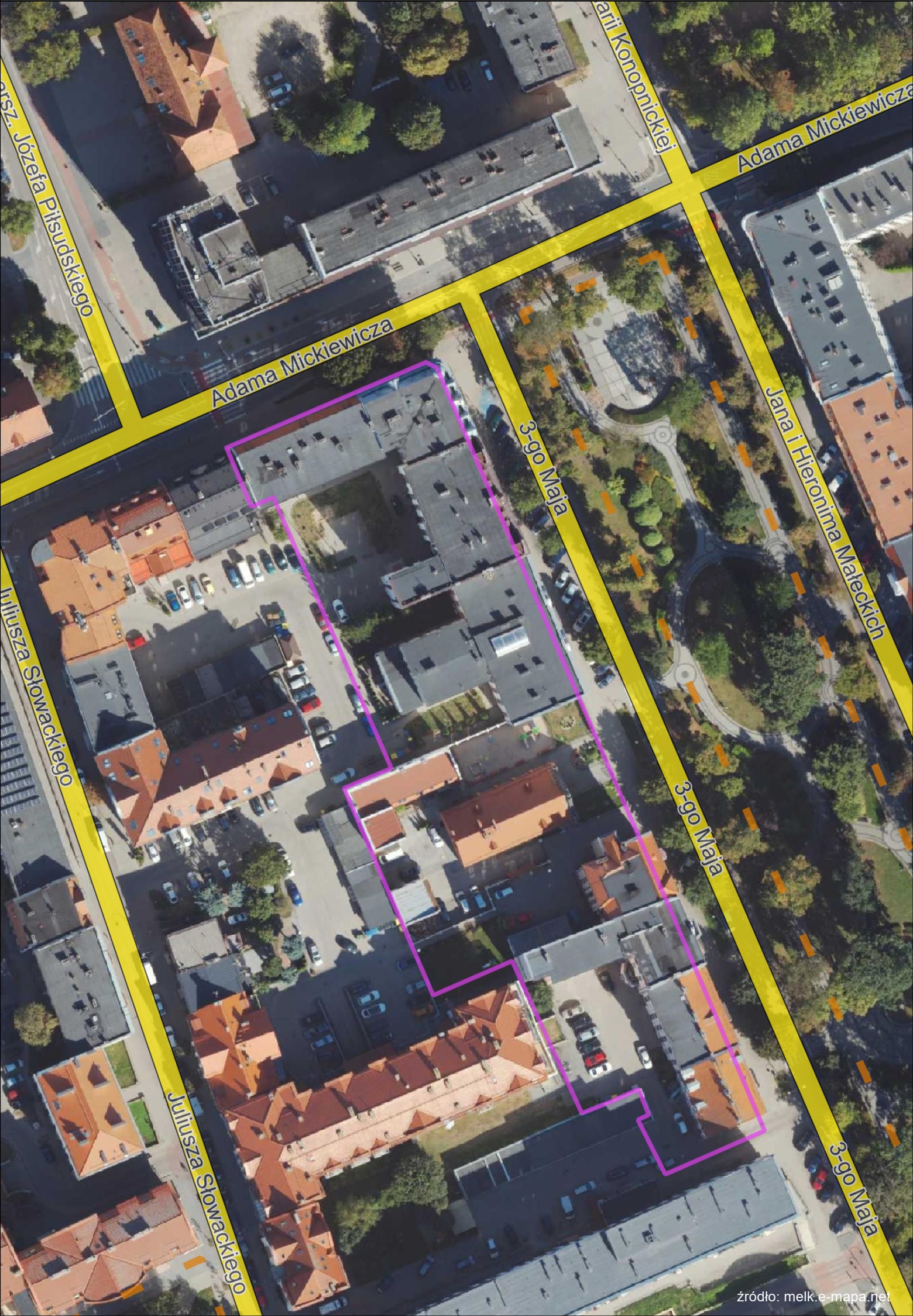 Ogłoszenie o ponownym przeprowadzeniu konsultacji społecznych nad projektem miejscowego planu zagospodarowania przestrzennego "Ełk - 3 Maja"