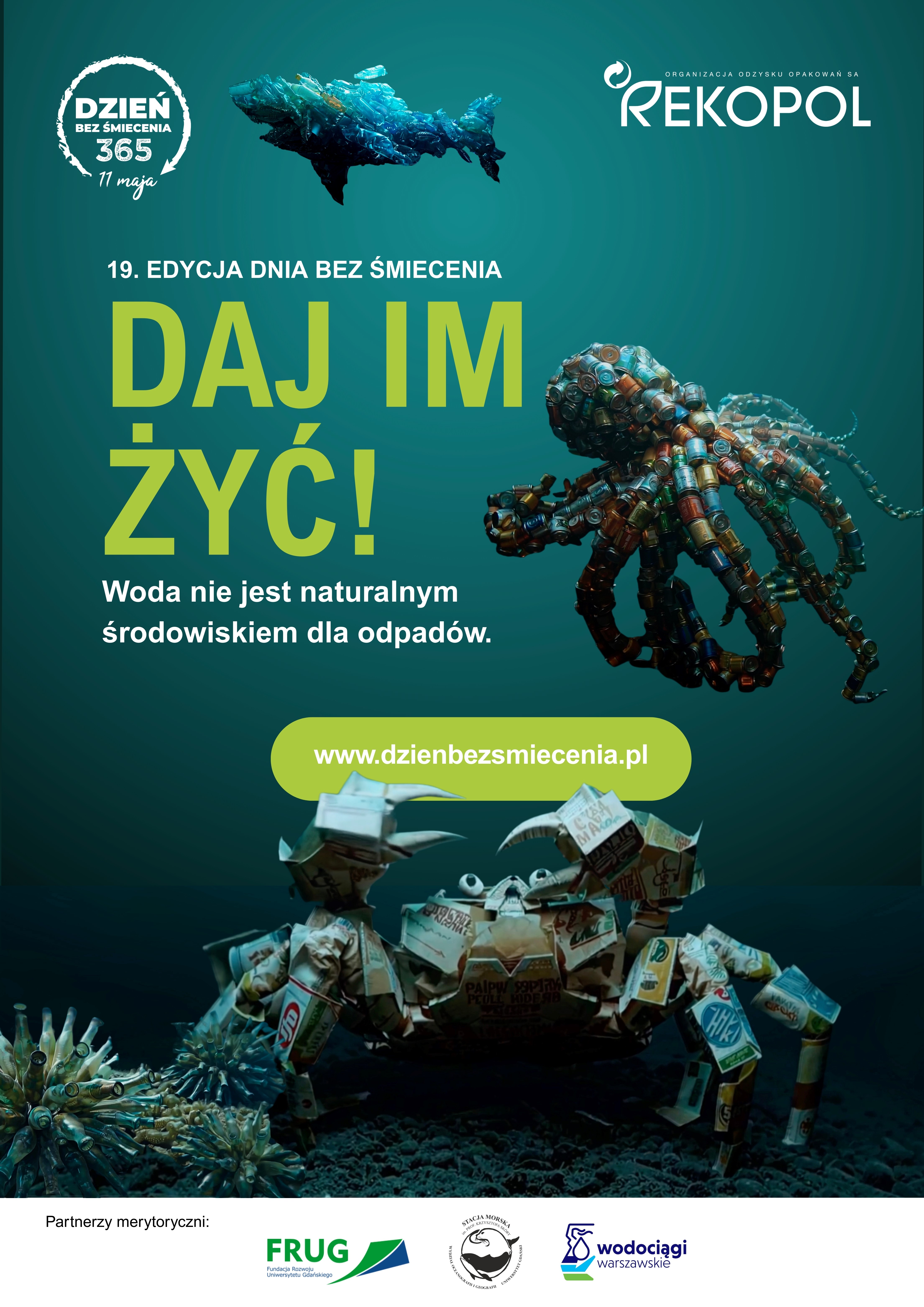 #DajImŻyć! – Toks yra 19-osios kampanijos "#DzieńBezŚmiecenia 2025" šūkis
