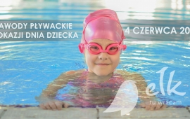 Zawody pływackie z okazji Dnia Dziecka