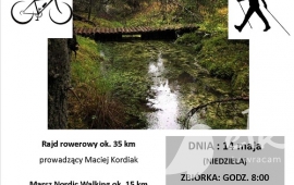 Fahrrad und zu Fuß durch die Wildnis Romincką