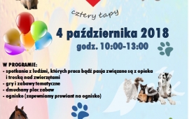 Festyn edukacyjny "Uśmiechnięte 4 łapy"