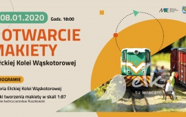 Otwarcie makiety Ełckiej Kolei Wąskotorowej