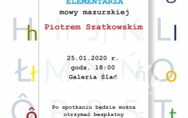 Spotkanie z Piotrem Szatkowskim