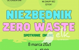 Spotkanie online - Niezbędnik zero waste