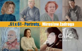 Виставка робіт Мирослава Задроги "61х61 - Портрети"