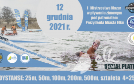 I Masurische Meisterschaften im Winterschwimmen unter der Schirmherrschaft des Präsidenten der Stadt Ełk