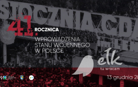 Obchody 41. rocznicy wprowadzenia stanu wojennego w Polsce