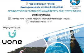 Mazury SUP Natury Race & Fun 2026