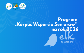 Program "Korpus Wsparcia Seniorów" na rok 2026