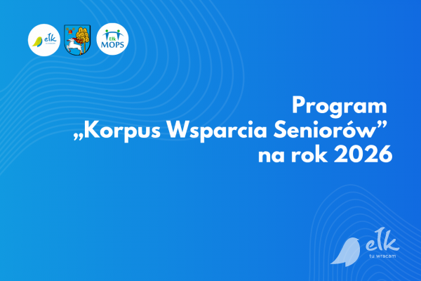 Programma "Senior Support Corps" per il 2026
