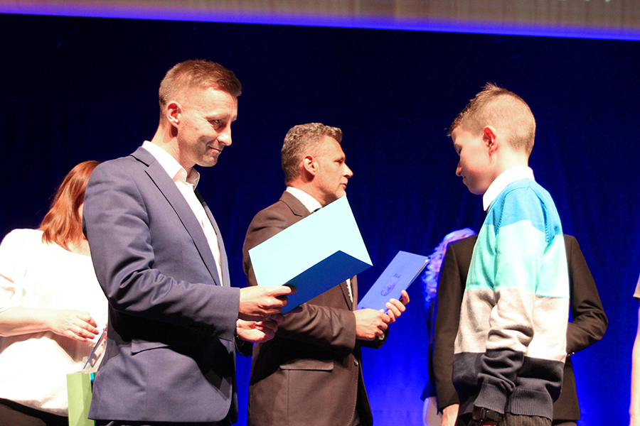Young winners of Olympiads awarded