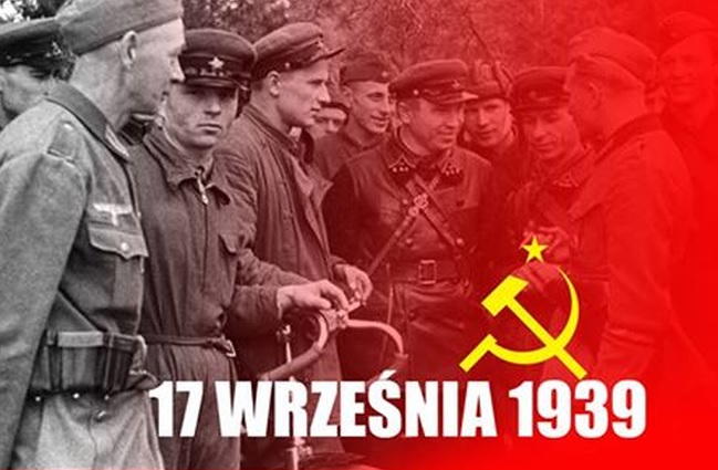 A celebration of 78. anniversary of the Soviet invasion of Poland