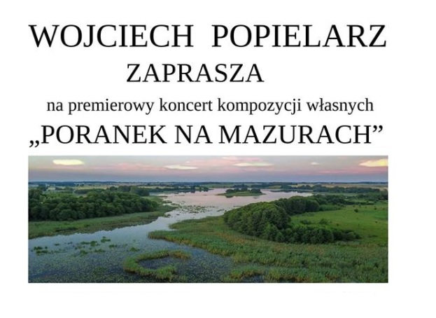 «Утро в районе Мазурских озер»-Войцех Popielarza