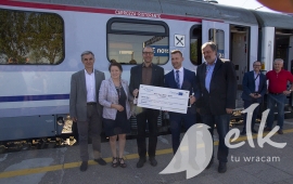 Conference on Rail Baltica on the train from Berlin by an elk to Helsinki