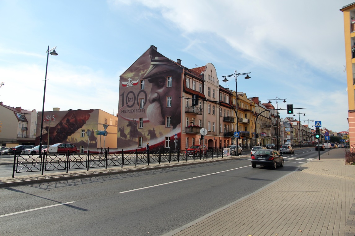 A new mural on the 100-year anniversary of independence