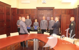 Sprzęt i nagrody dla ełckiej policji