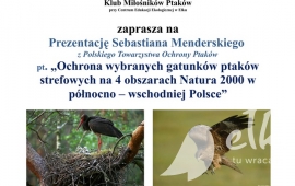 Incontro con ornitologiem Sebastian Menderskim