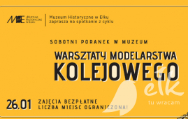 "Saturday morning in the Museum"-Workshops train model
