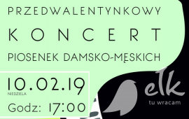 Przedwalentynkowy concert songs male-female