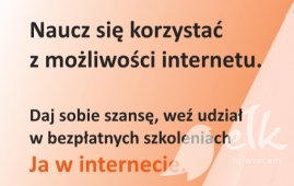 Take part in a free training "I on the Internet"