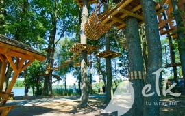 Starts the season on rock climbing! The opening of ełckie rope