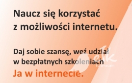 Take part in free trainings "me on the Internet"