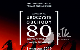80. rocznica wybuchu II Wojny Światowej