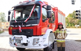 New fire truck for the PSP District command in Ełku