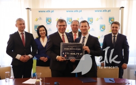 Almost 4.8 million PLN of funding for the construction and stage of the small ring of Ełku