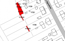 Wykaz nieruchomości gruntowej położonej w Ełku przy ul. Ogrodowej oznaczonej jako działka o numerze 1716/2, przeznaczonej do sprzedaży w drodze bezprzetargowej na poprawę warunków zagospodarowania nieruchomości przyległej