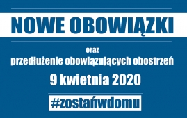 #72 Trwa walka z koronawirusem – obowiązujące ograniczenia przedłużone