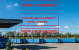 Otwarcie Punktów Dobrowolnego Gromadzenia Odpadów