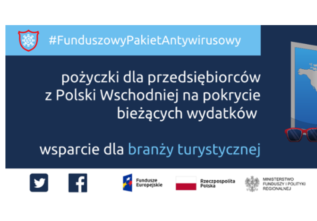 Pożyczki dla branży turystycznej w Polsce Wschodniej pomogą firmom przetrwać kryzys związany z pandemią COVID-19