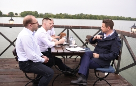 Spotkanie prezydentów Ełku i Warszawy