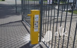 Bezdotykowe stanowiska do dezynfekcji rąk w Ełku
