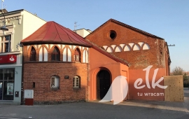 Reconstruction of the historic sports hall in Elk