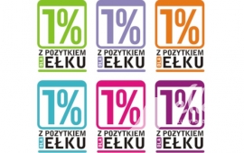 Kampania informacyjna samorządu miasta Ełku „1% z Pożytkiem dla Ełku”