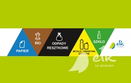Zasady selektywnej zbiórki odpadów na terenie miasta Ełku
