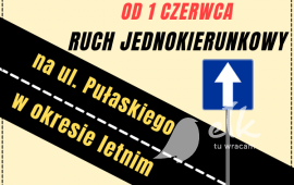 Via Pułaski sarà a senso unico