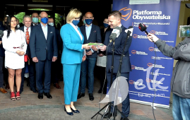 Poseł Anna Wojciechowska otworzyła biuro w Ełku