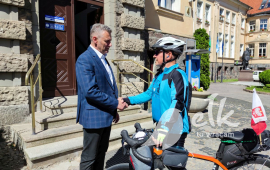 Cycling around Polish for sick children